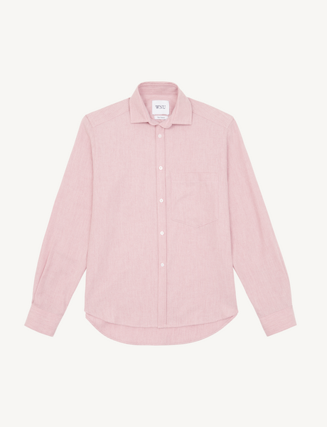 The Classic: Fine Brushed, Dusty Pink – With Nothing Underneath