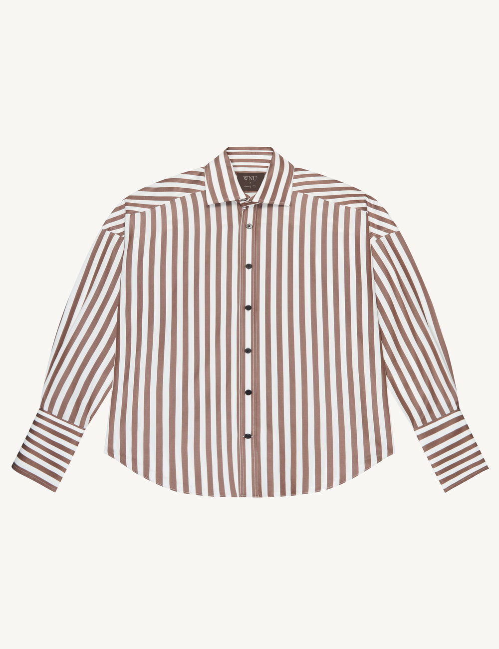 Alexander: Tencel, Chocolate Stripe x Felicity Kay