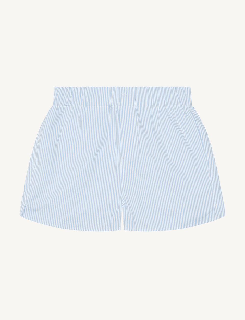 The Boxer: Seersucker, Rain Blue Stripe