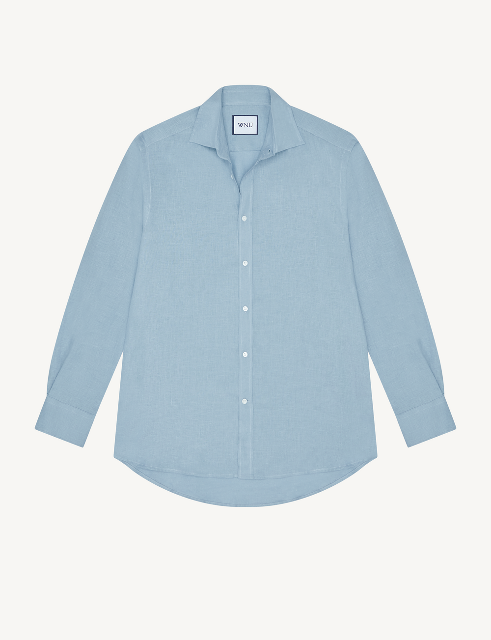 The Boyfriend: Linen, Storm Blue