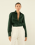 The Boyfriend: Linen, Hunter Green