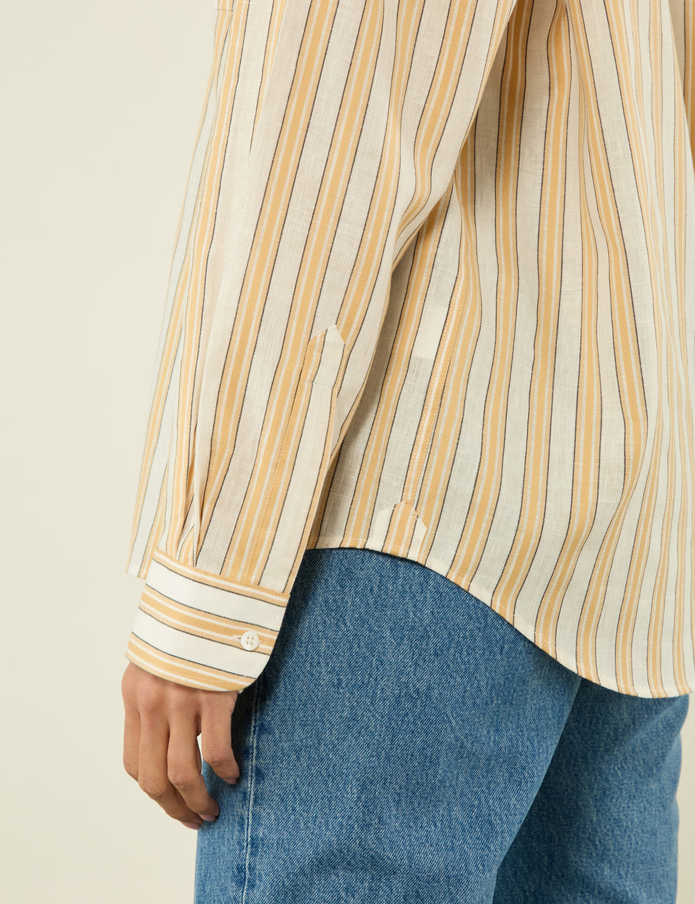 The Weekend: Weave, Mustard Multi Stripe