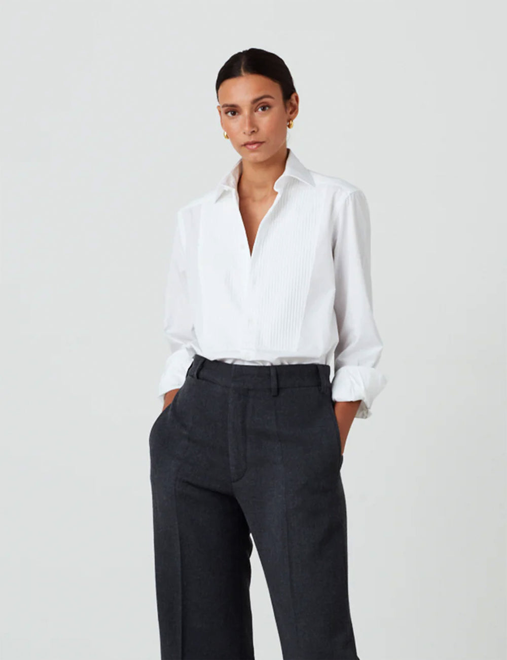 The Dress Shirt: Poplin, White