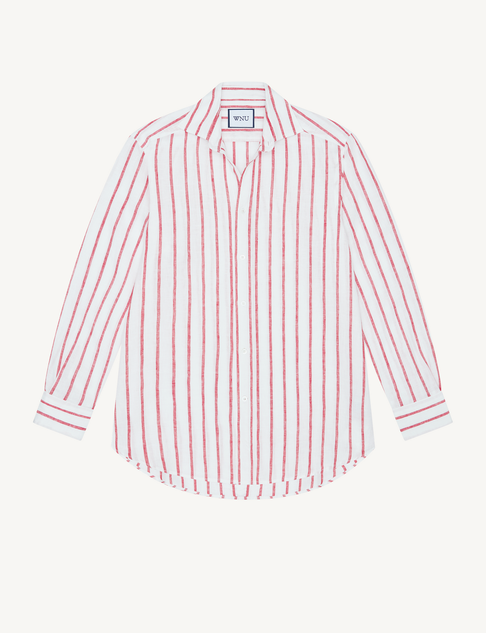 The Boyfriend: Linen, Red Stripe