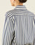 The Boyfriend: Tencel, Navy Blue Stripe