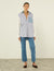 The Oversized: Chambray, Blue Patchwork