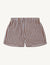 The Boxer: Tencel™ Lyocell, Mocha Multi Stripe