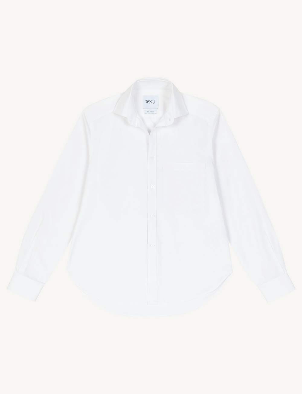 The Classic: Fine Poplin, White