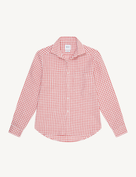 The Classic: Linen, Red Gingham – With Nothing Underneath