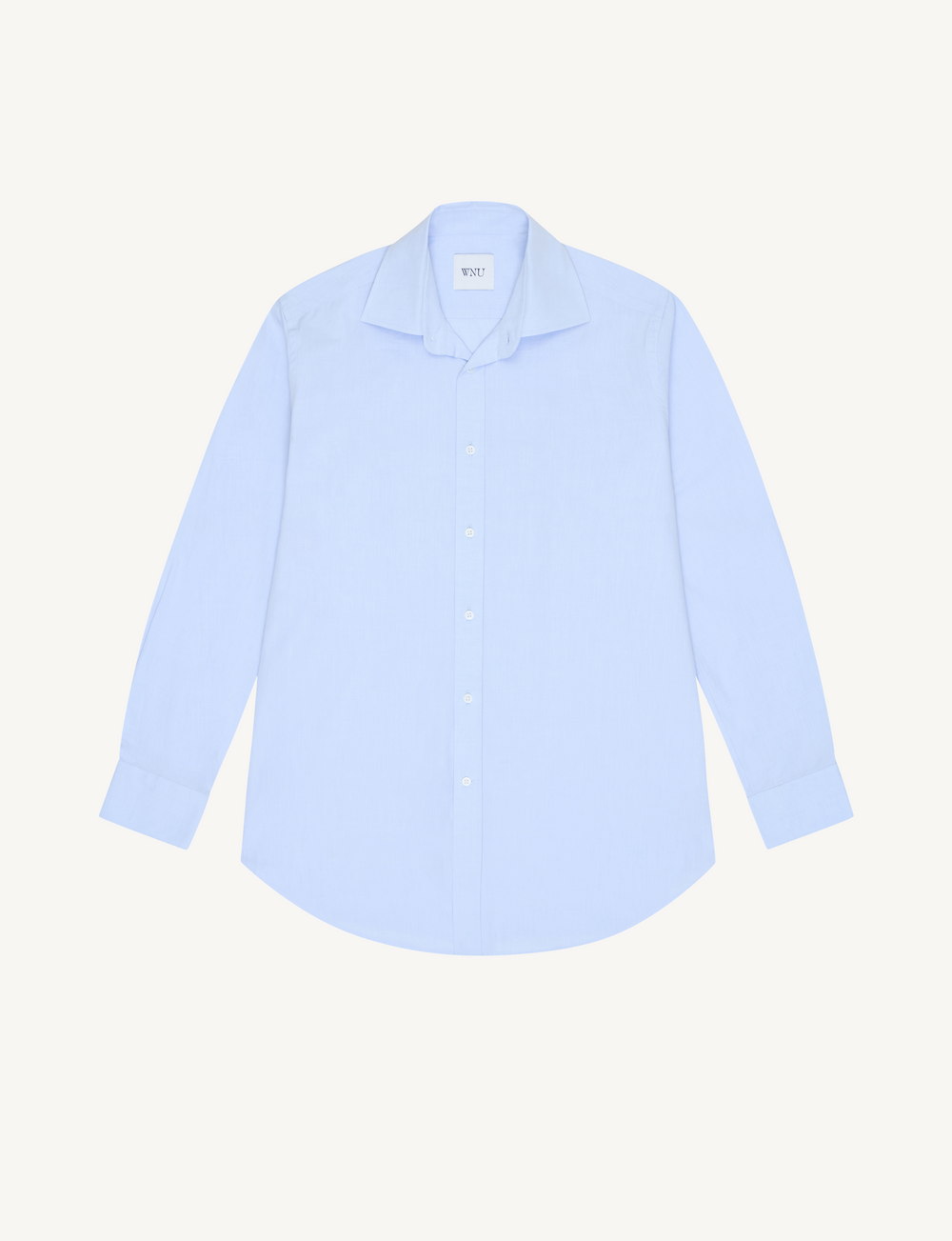 The Boyfriend: Fine Poplin, Steel Blue