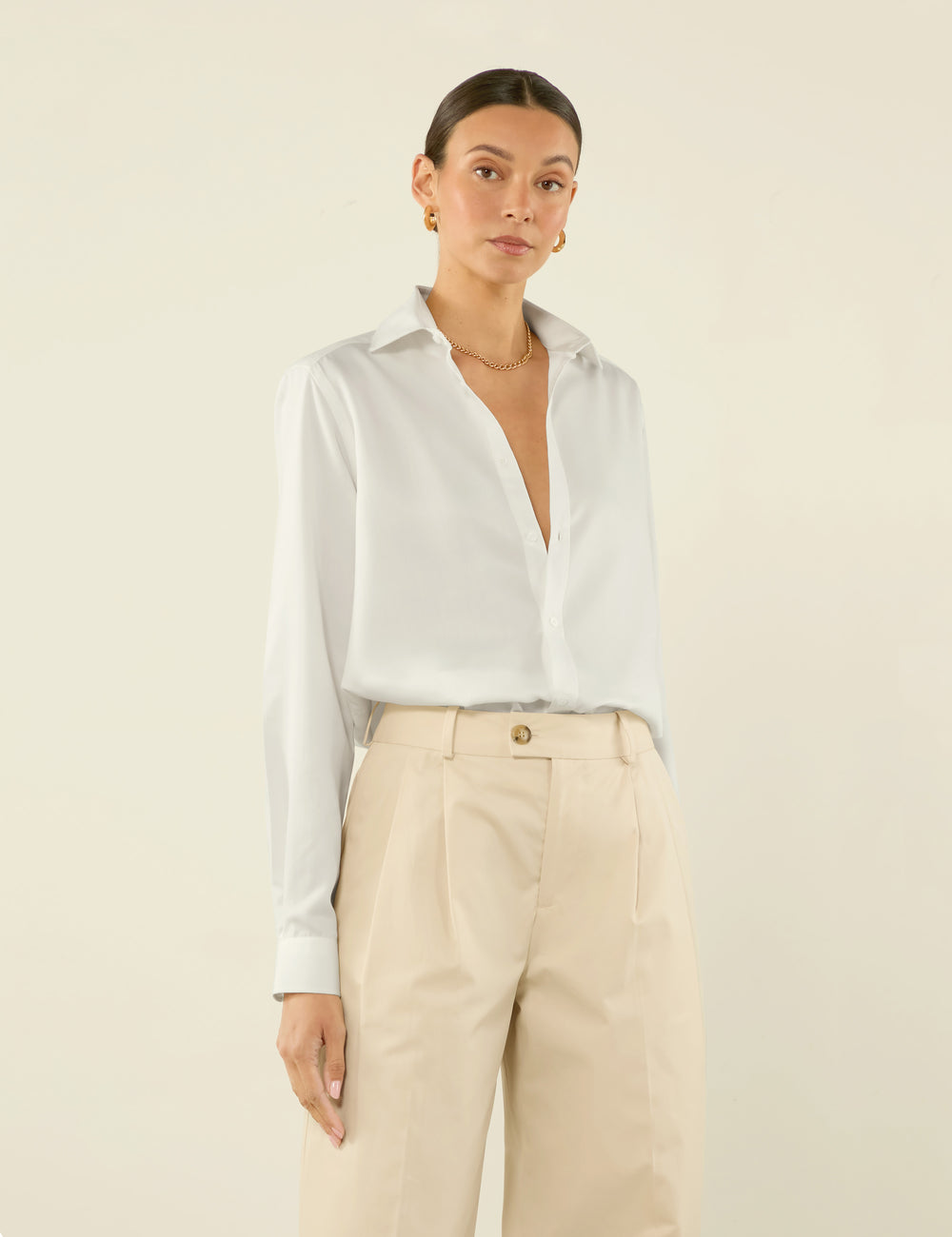 The Classic: Tencel, Off-White