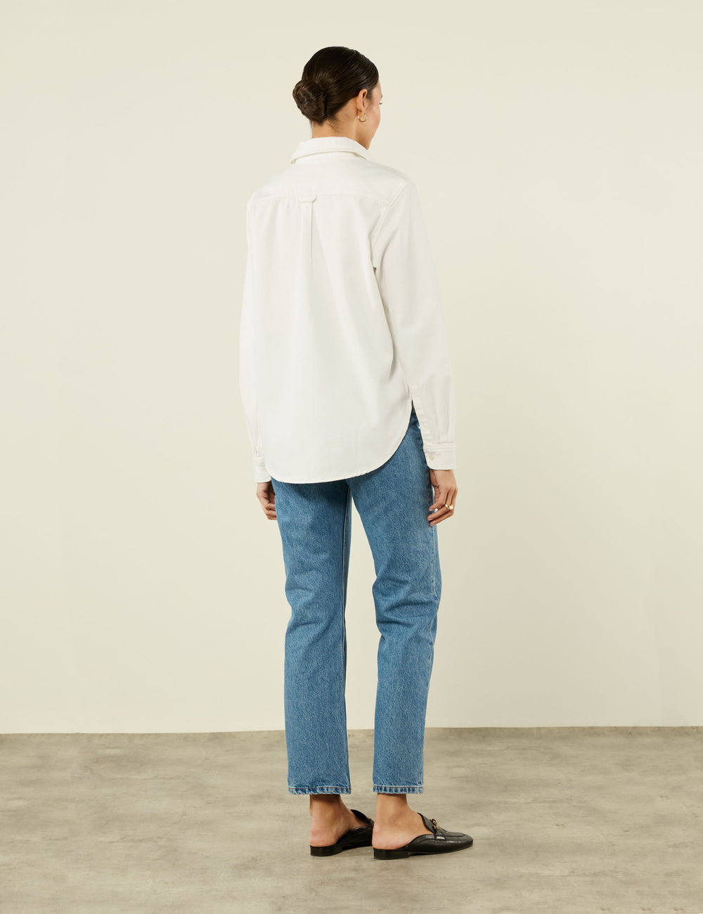 The Classic: Denim, Off-White