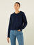 Devon Jumper: Cotton, Navy