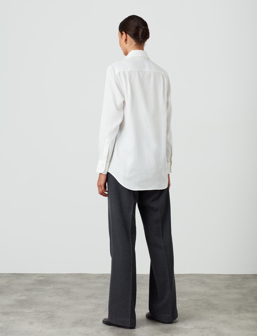 The Boyfriend: Tencel, Off-White