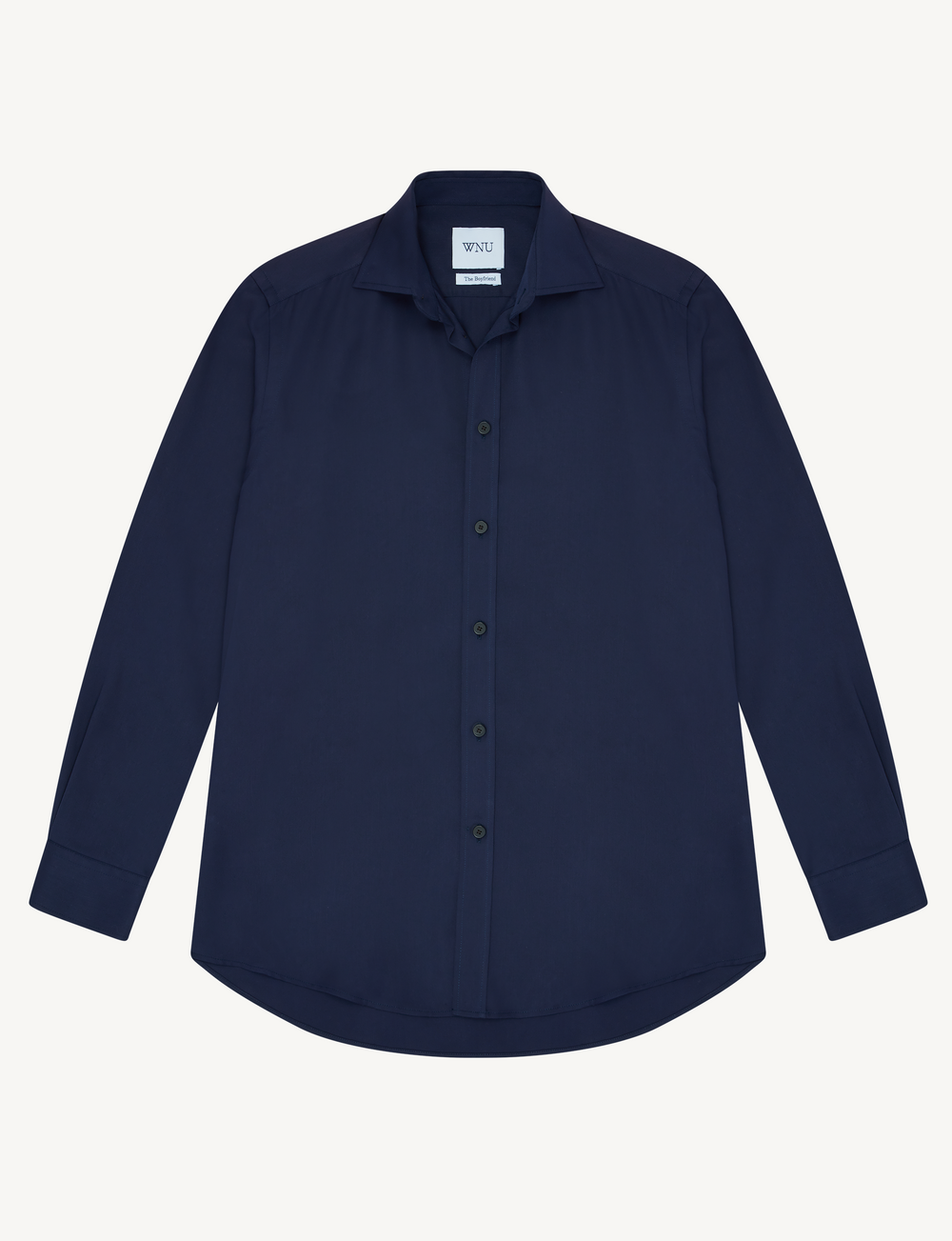 The Boyfriend: Tencel™ Lyocell, Navy Blue