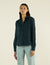 The Classic: Linen, Navy Blue