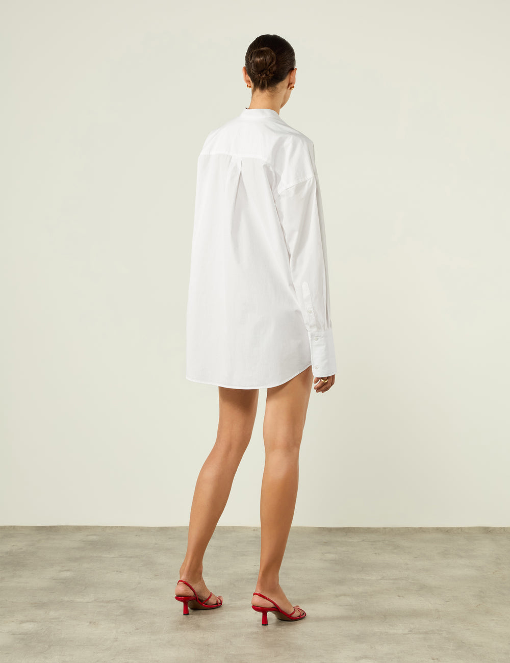 Marlow: Fine Poplin, White x Felicity Kay