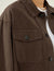 Stow Overshirt: Brushed Twill, Mocha