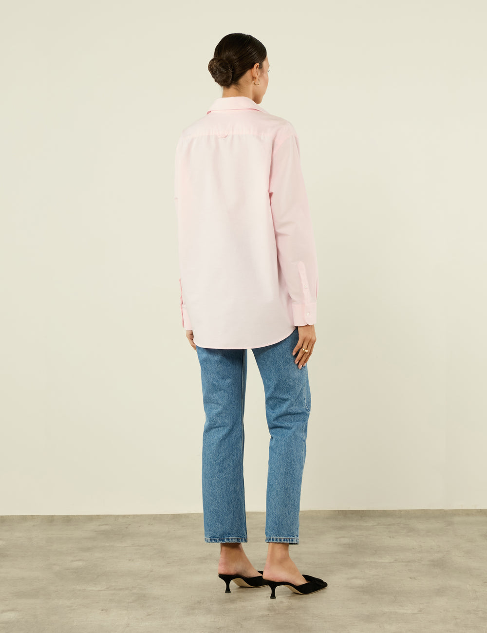 The Oversized: Oxford, Rose Pink