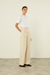 Rampling Trouser: Cotton, Fawn