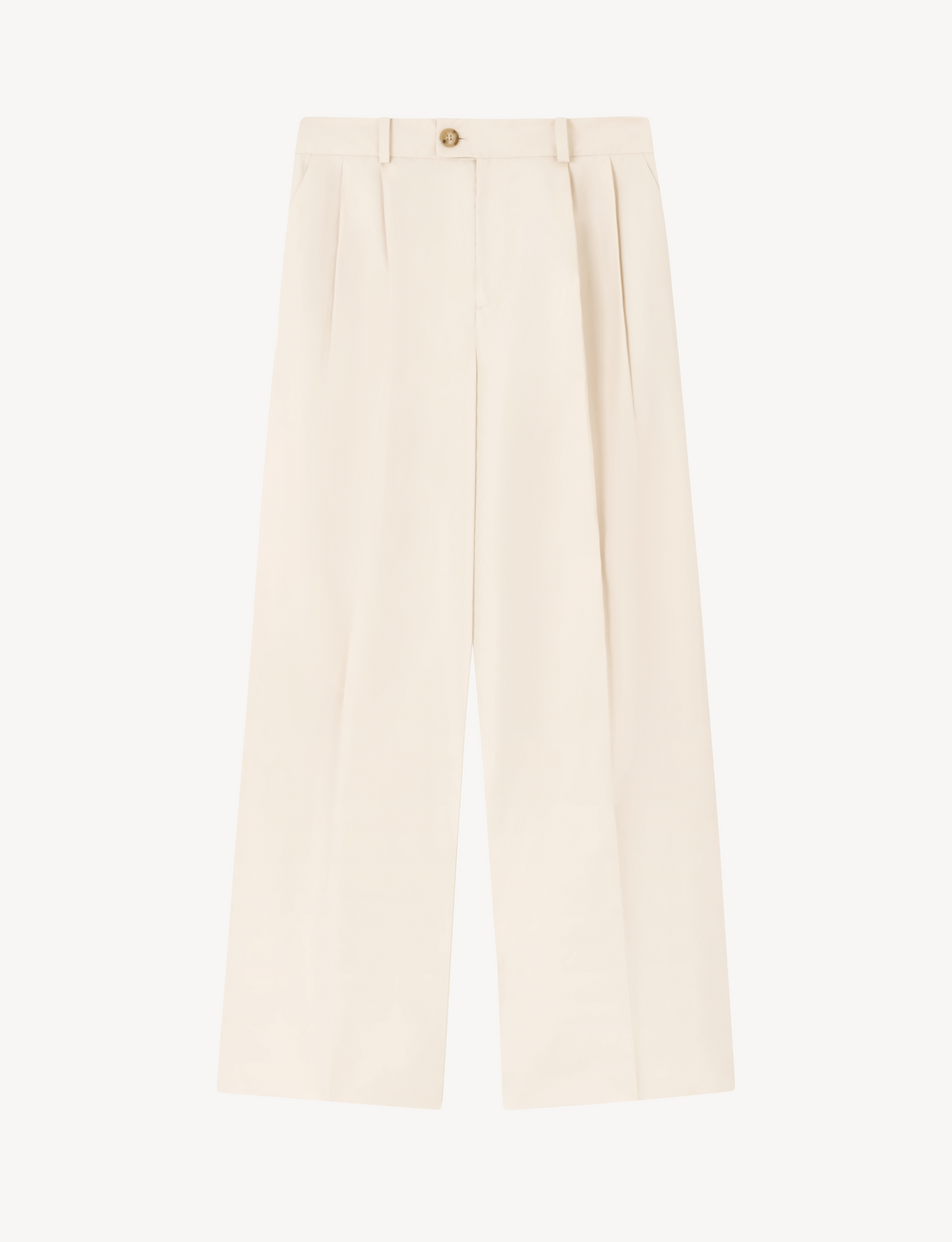 Rampling Trouser: Cotton, Fawn