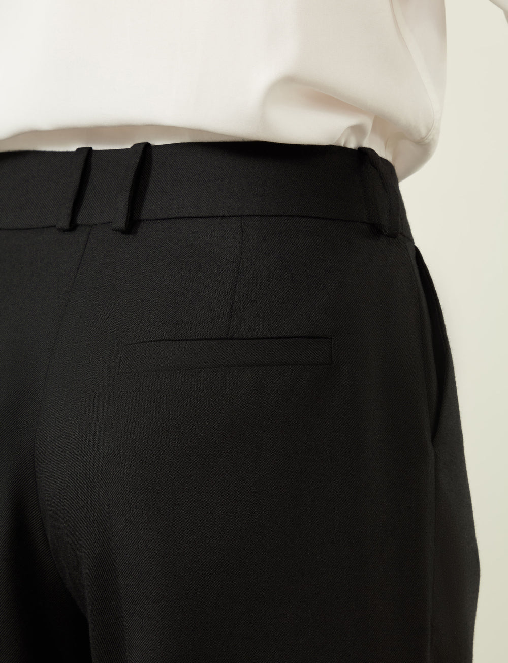 Rampling Trouser: Wool, Black