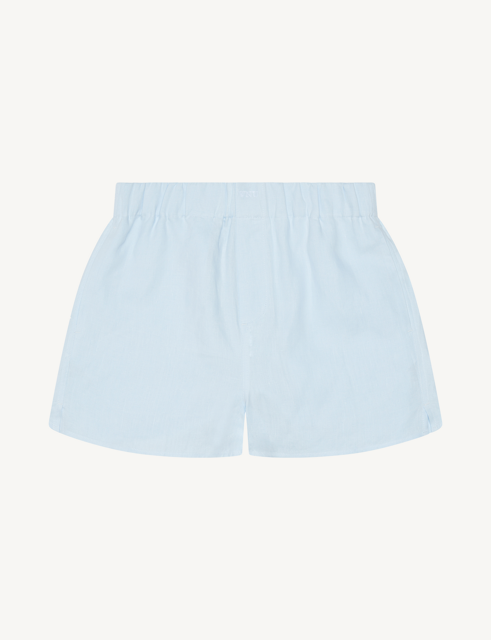 The Boxer: Hemp, Periwinkle Blue