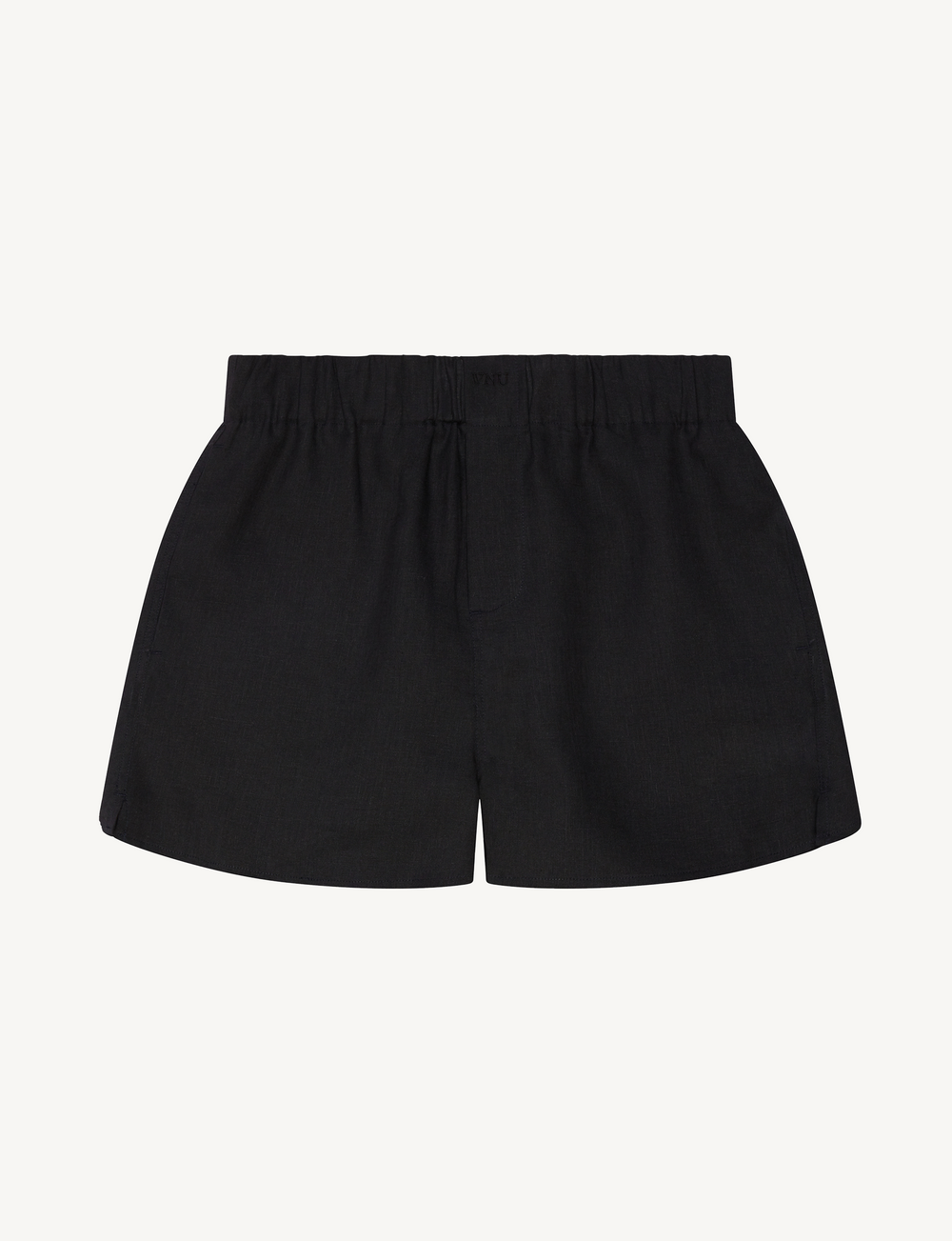 The Boxer: Linen, Black