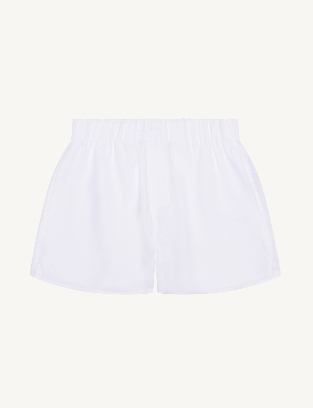 The Boxer: Linen, White