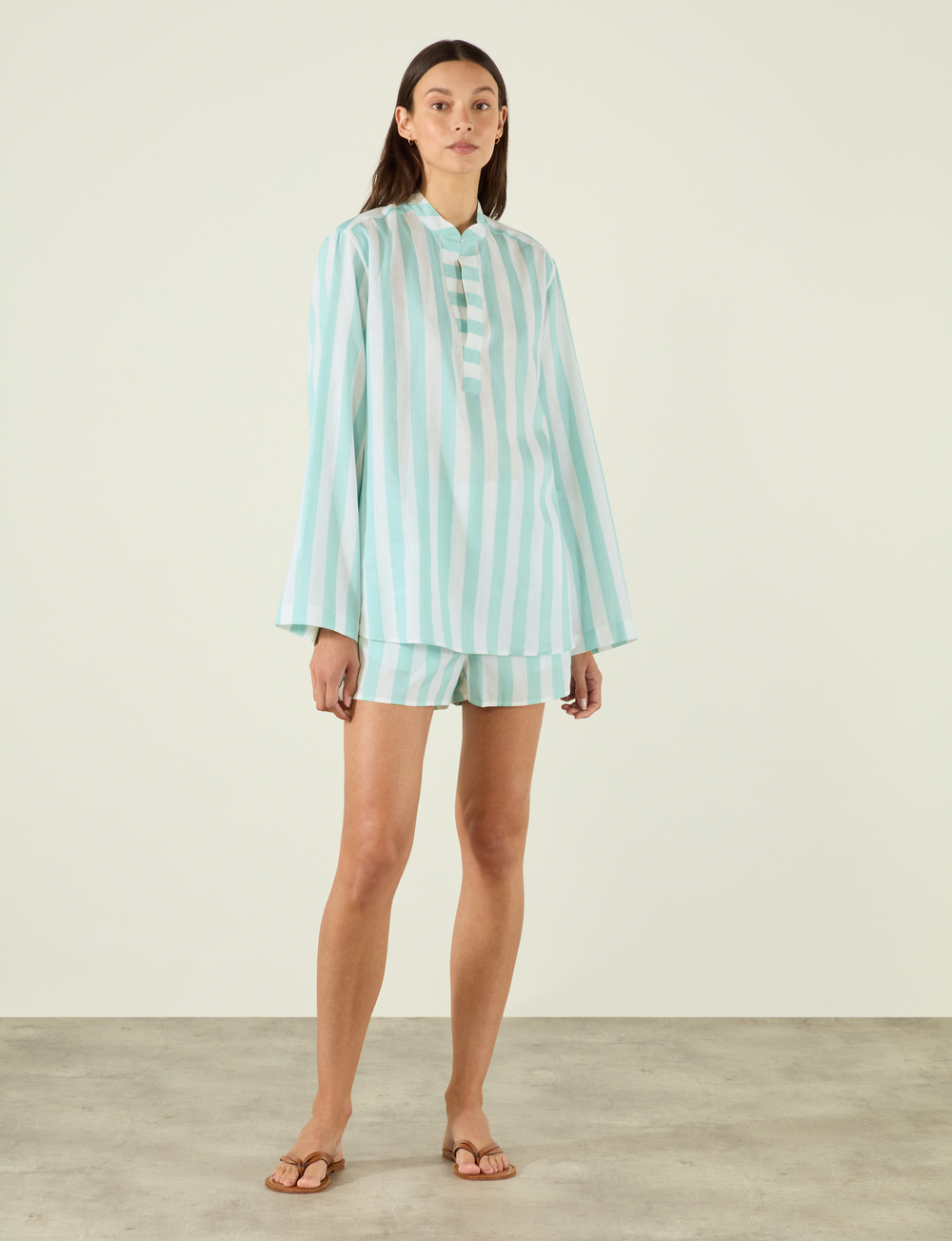 Ada: Weave, Mint Stripe