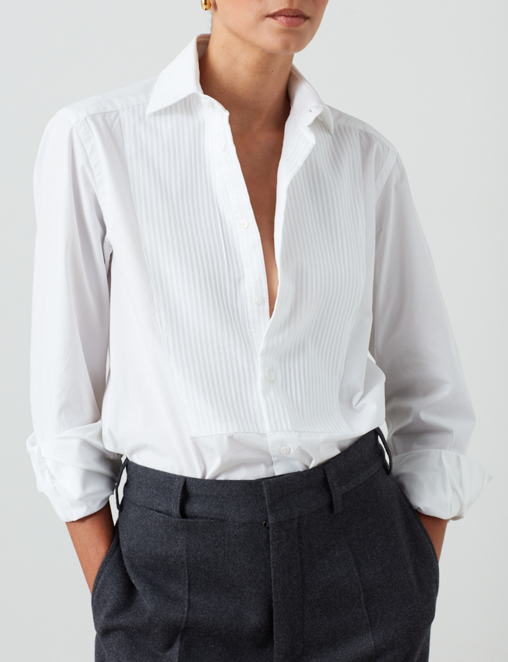 The Dress Shirt: Poplin, White