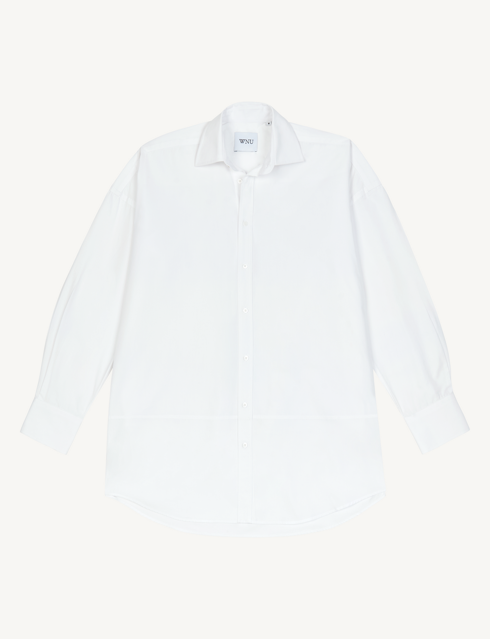 Molly: Fine Poplin, White