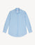 The Boyfriend: Tencel™ Lyocell , Powder Blue Stripe