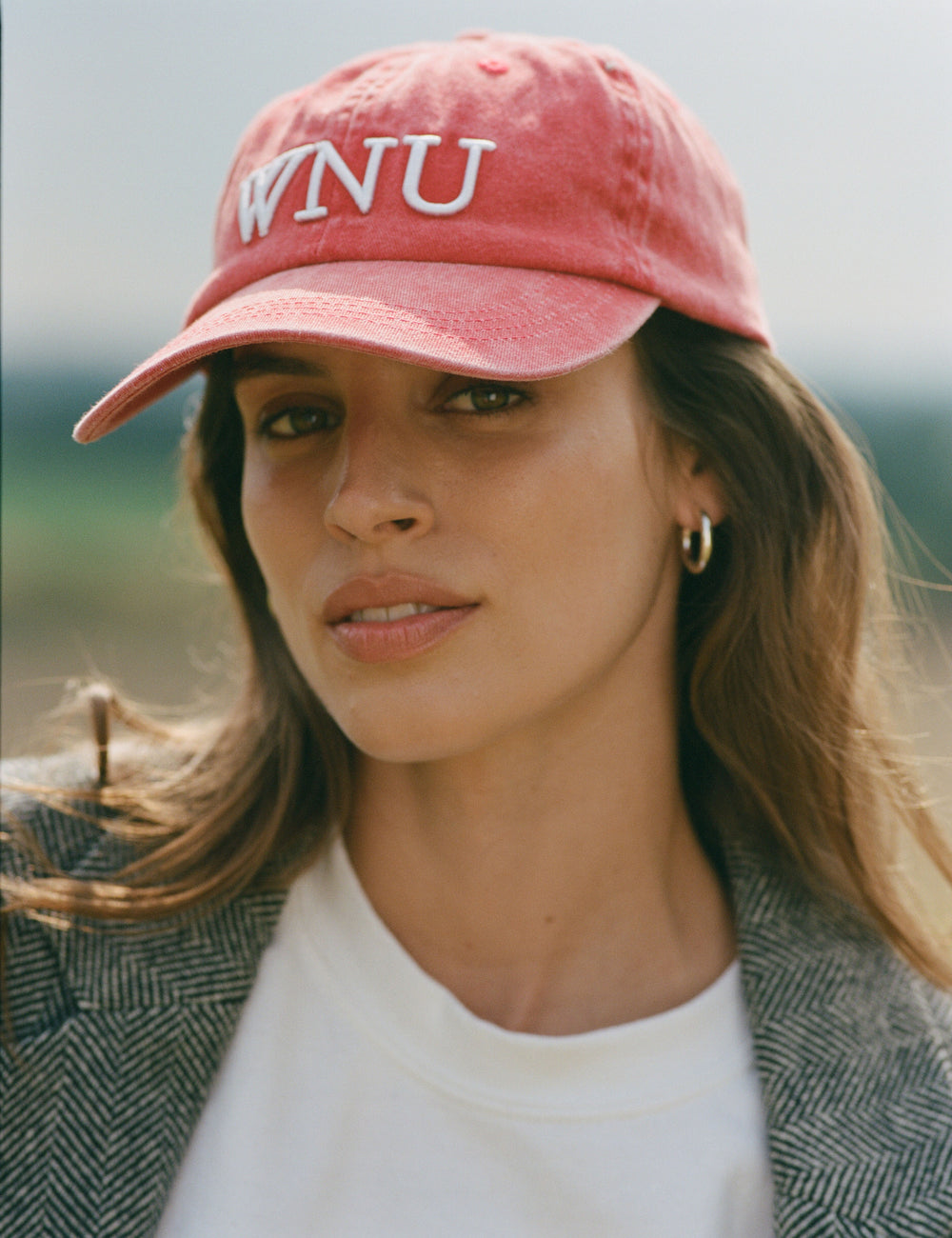 The Cap: Cotton, Washed Red