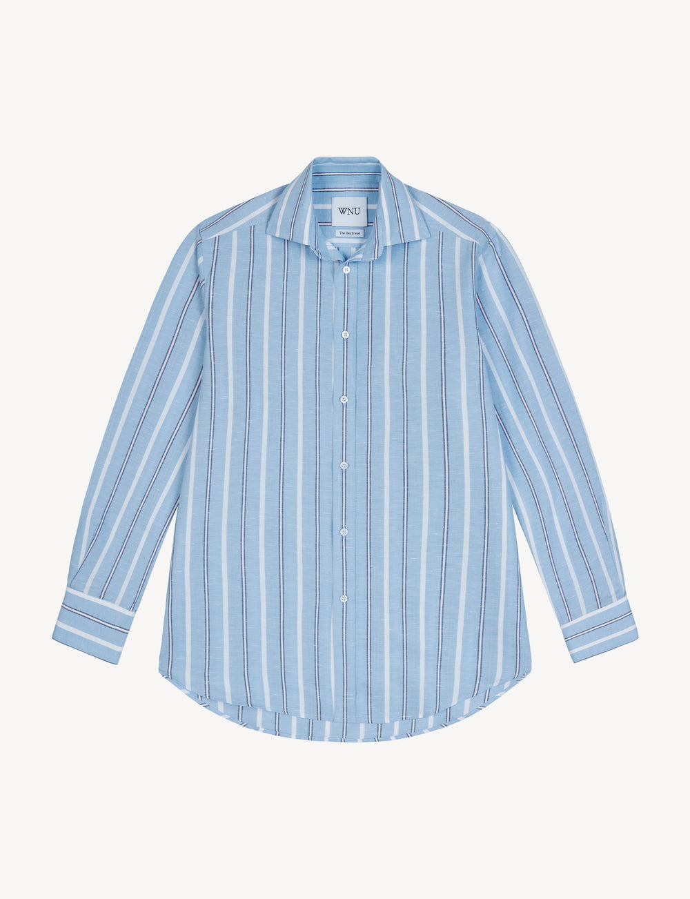 The Boyfriend: Weave, Blue Multistripe