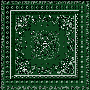 Green Paisley